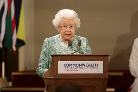 La Reine s'adresse aux dirigeants du Commonwealth