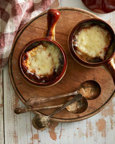 soupe à l'oignon