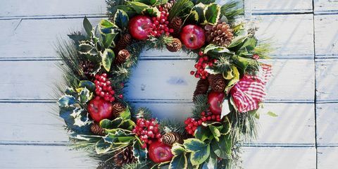 cours de couronne de noël