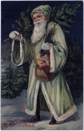 Père Noël vert