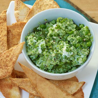 tartinade à la ricotta de pois de senteur