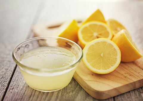 Remède au jus de citron