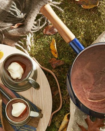 chocolat chaud à la française avec café