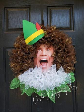 Etsy vend à Buddy les couronnes d'elfes qui égayeront votre porte