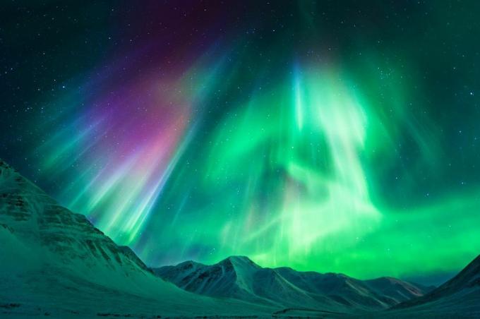 aurores boréales en alaska