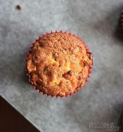 muffins paléo aux pommes et à la cannelle