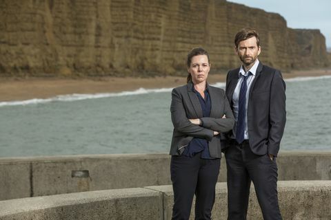 Broadchurch David Tennant et Olivia Colman